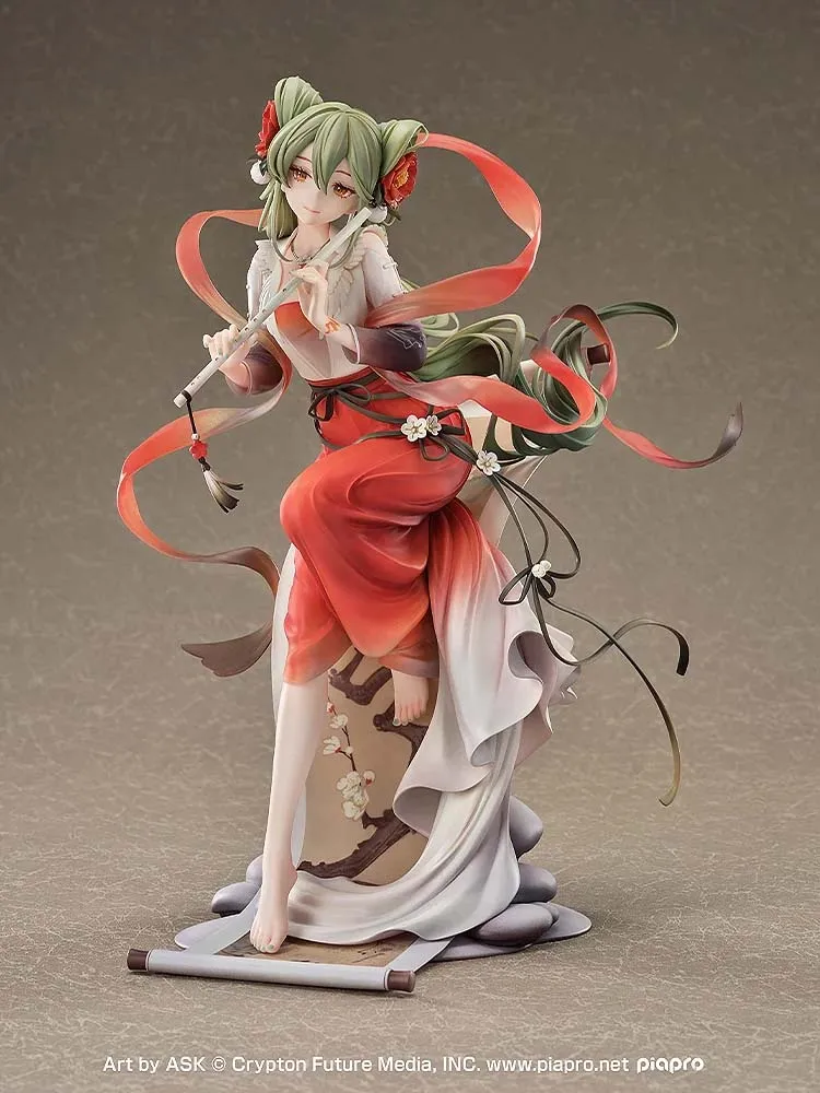 Фото Good Smile Hatsune Miku Meihua Sannong Ver. Коллекционная фигурка Character Vocal Series 01 в масштабе 1/7, модель-игрушка, подарок для фанатов №3