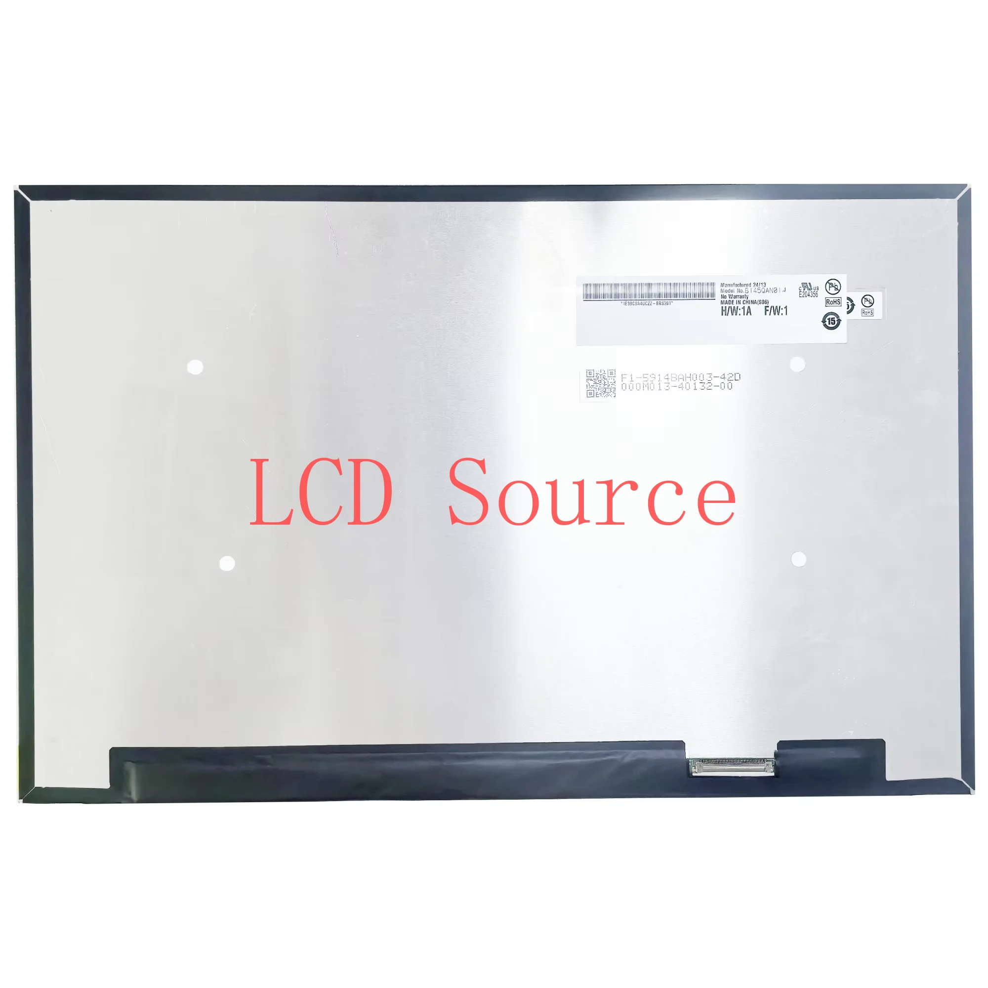 B145QAN01.J QHD матрица 14 5 дюймовый ноутбук 2560X1600 40pin EDP Оригинальный дисплей сменная