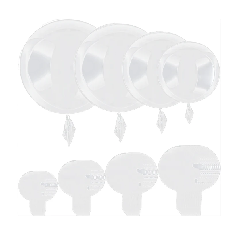 

40 Pcs Bobo Balloons Transparent Bubble Bobo Balloon Party Bobo Balloons Clean Bobo Balloons For Christmas Wedding