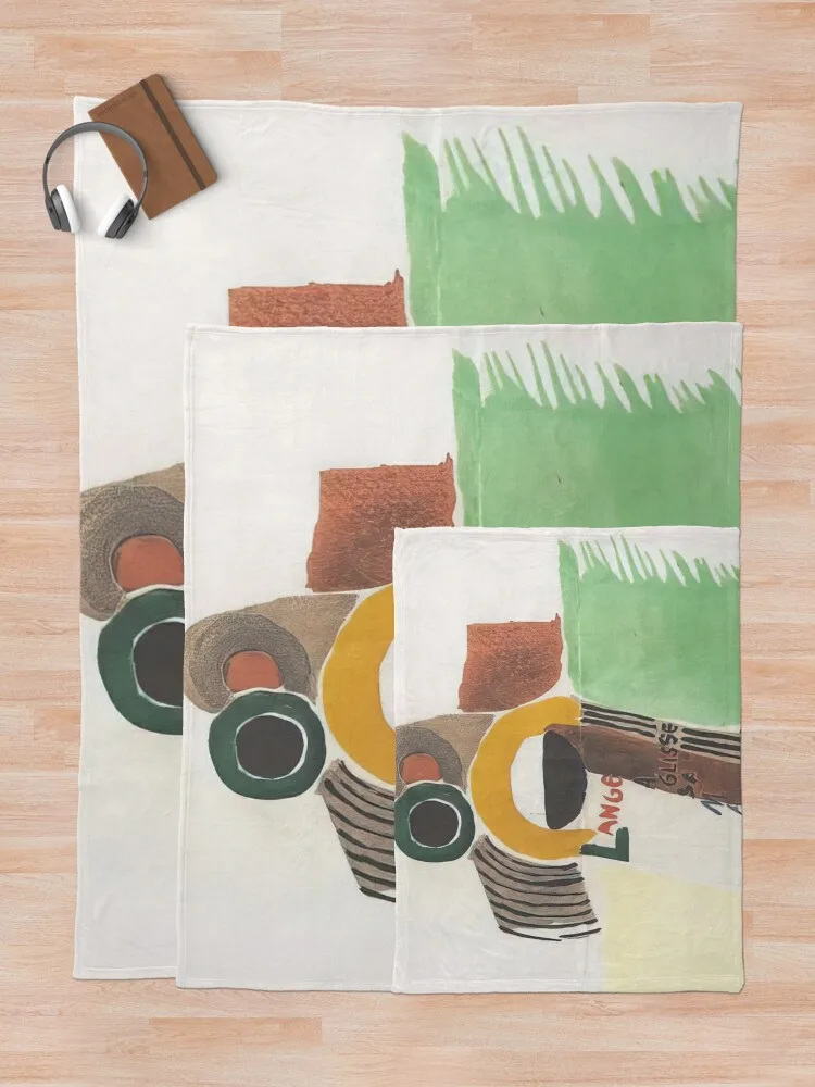 ROBE POEME L ANGE A GLISSE 1922 от Sonia Delaunay Плед Фланелевые декоративные одеяла