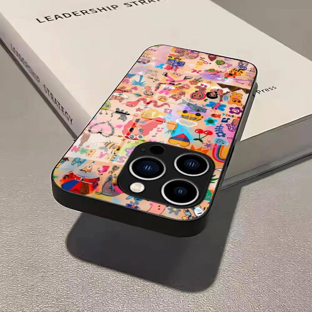 Фото Чехол для телефона Karol G Manana Sera Bonito из закаленного стекла для iPhone 17 Air 16 15 Pro Max 14 13 12 Plus, Samsung S26 S25 №4