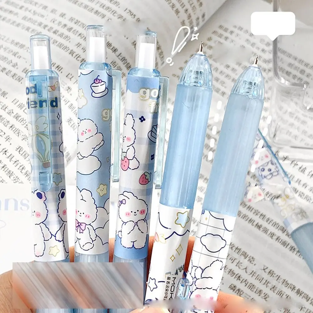 

Durable Kawaii School Students Stationery Children Peach Press Gel Pen Set Neutral Gel Pen Writing Pen Ballpoint Pen