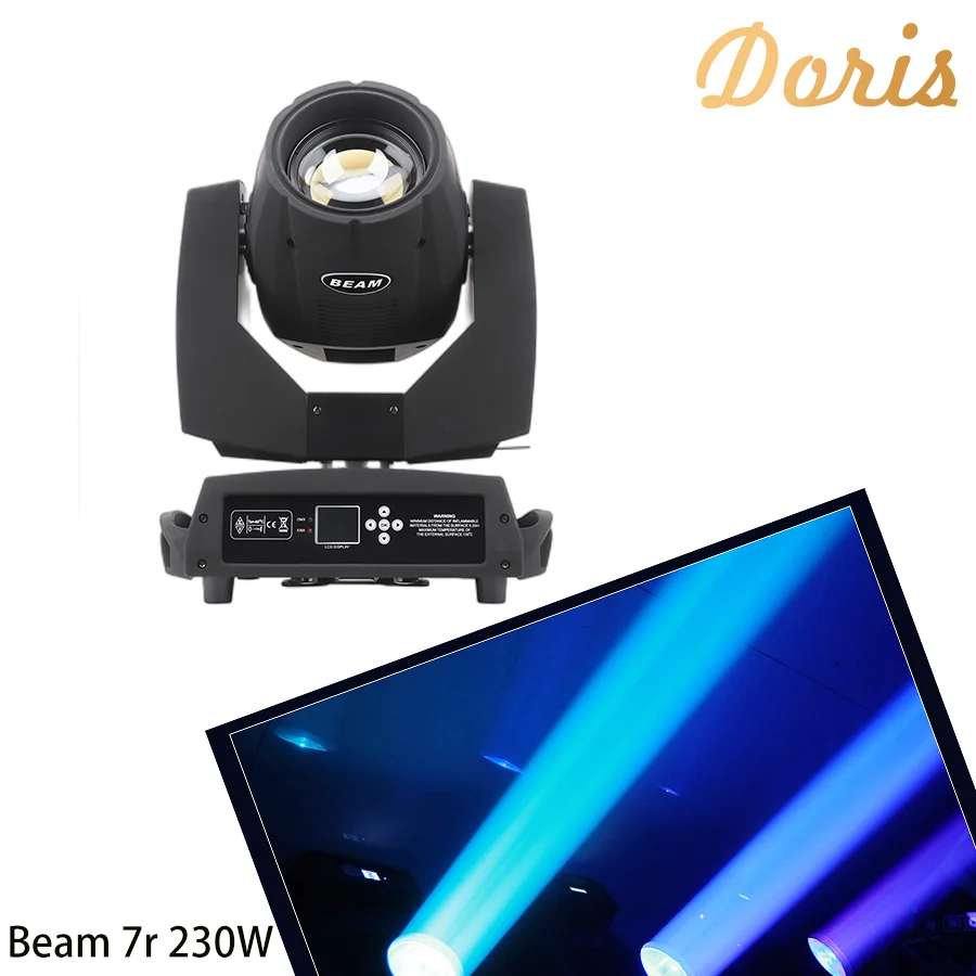 

Doris Beam 7R 230W сценический светильник с движущейся головкой DMX 512 Lyre для диджея, бара, концерта, дискотеки, вечеринки, быстрая доставка