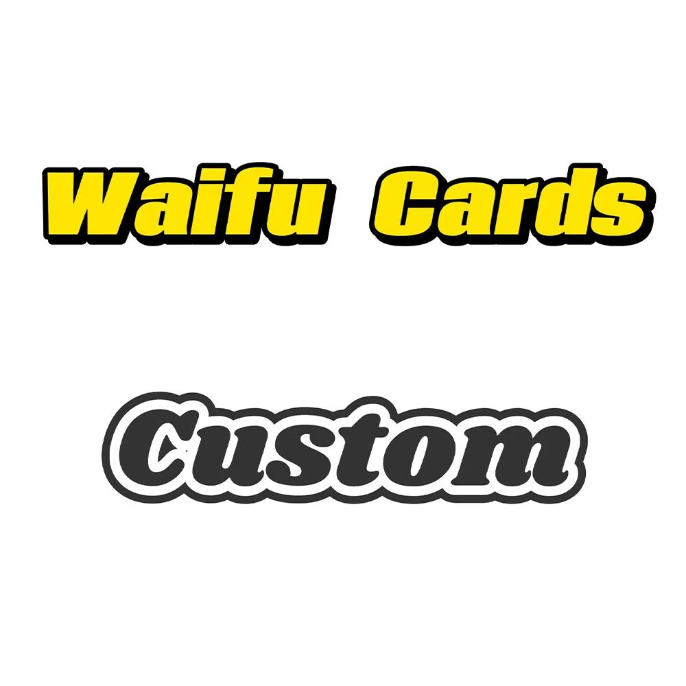 Bandai Custom Anime Waifu Flash Card