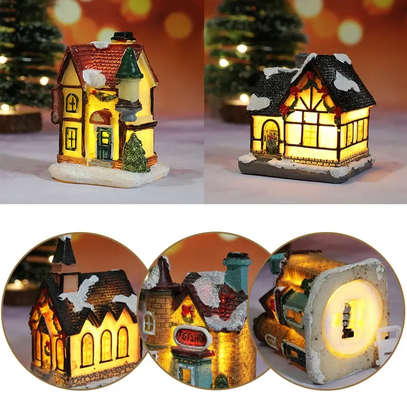 

Light House Merry Christmas Decorations For Home Xmas Gifts Cristmas Ornaments New Year 2022 Natale Navidad Noel Decor