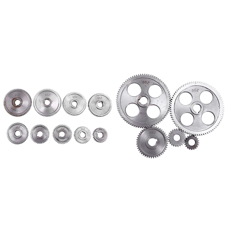 

5Pcs CJ0618 Machine Tool Gear Metal Gears Micro-Lathe Gear Metal Cutting Gear & 9Pcs CJ0618 Micro-Lathe Gear