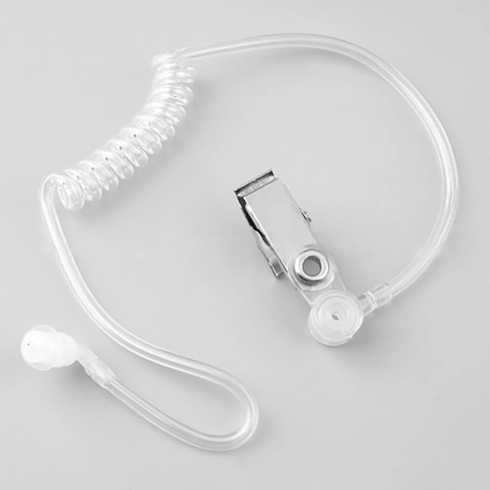 Наушники с воздушным кабелем прозрачная цветная телескопическая катушка защита