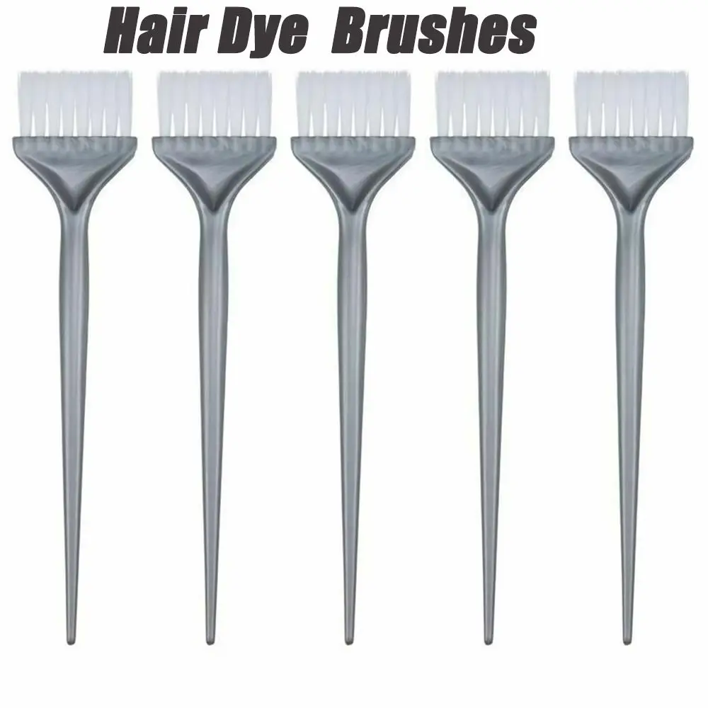 

Silver Grey Barber Salon DIY Tinting Comb Hair Bleach Tinting Hair Colouring Brush Dye Comb Hair Dyeing Tool