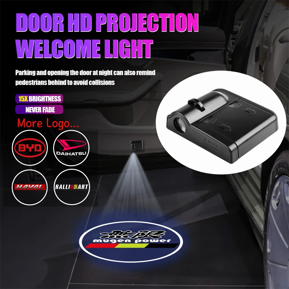 

1/2Pcs Car HD Projector Lamp Car Door Wireless Welcome Light LED Decoration For Infiniti Q30 Q50 Q60 Q70 QX30 QX50 QX60 FX35 ESQ