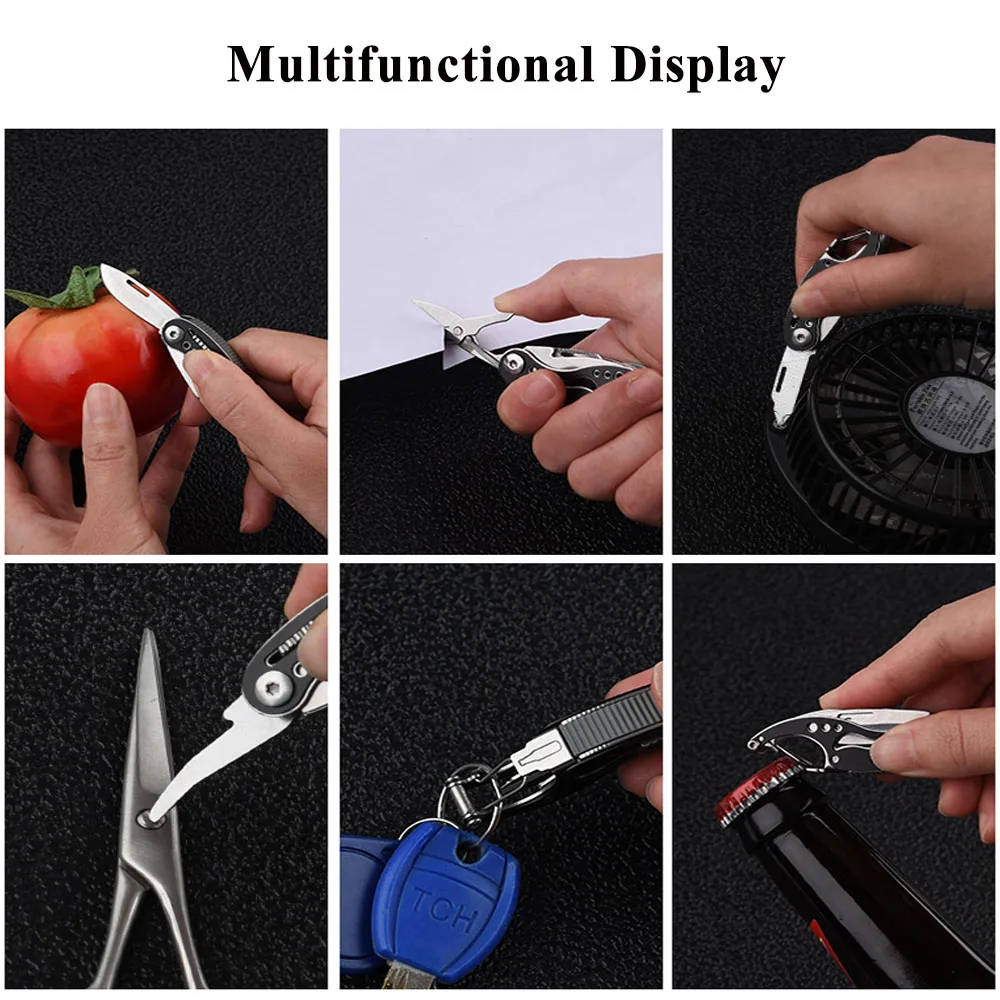 мультитул Складной мини-нож 3Cr13Mov Мультитул для повседневного использования