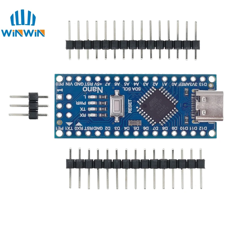 Мини/Type-C/Micro USB Nano 3 0 с Загрузчиком совместимый контроллер для arduino CH340 драйвер 16