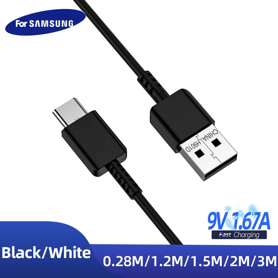 Кабель зарядный Samsung Usb Type-C быстрая зарядка для Galaxy S10 S9 S8 A51 A70 A22 A31 A12 M11 M21 |