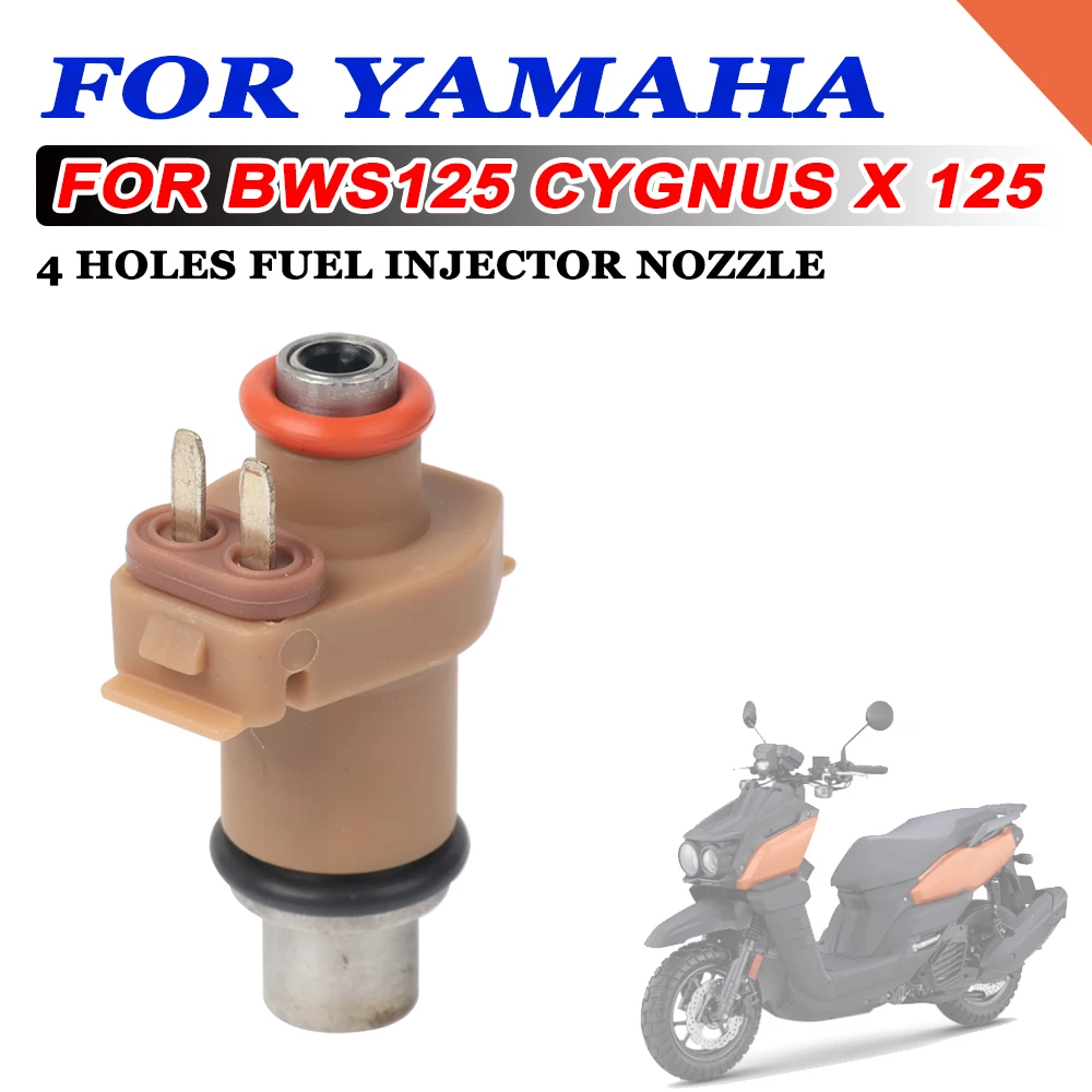 Топливный инжектор с 4 отверстиями для YAMAHA BWS125 CYGNUS X 125 X125 BWS аксессуары мотоциклов