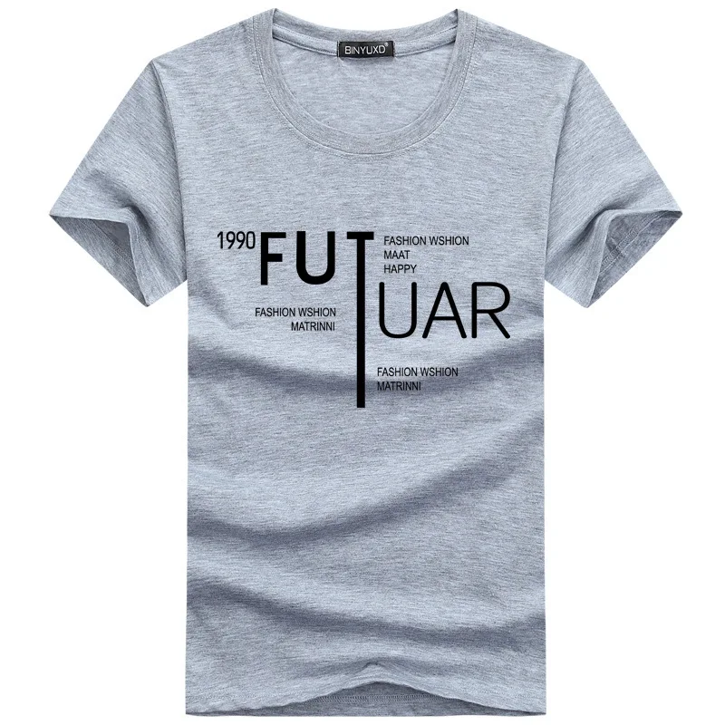 

12436 Size 5XL Tee Shirt Homme Summer Short Sleeve Casual Men's T Shirts Male TShirts Camiseta Tshirt Homme