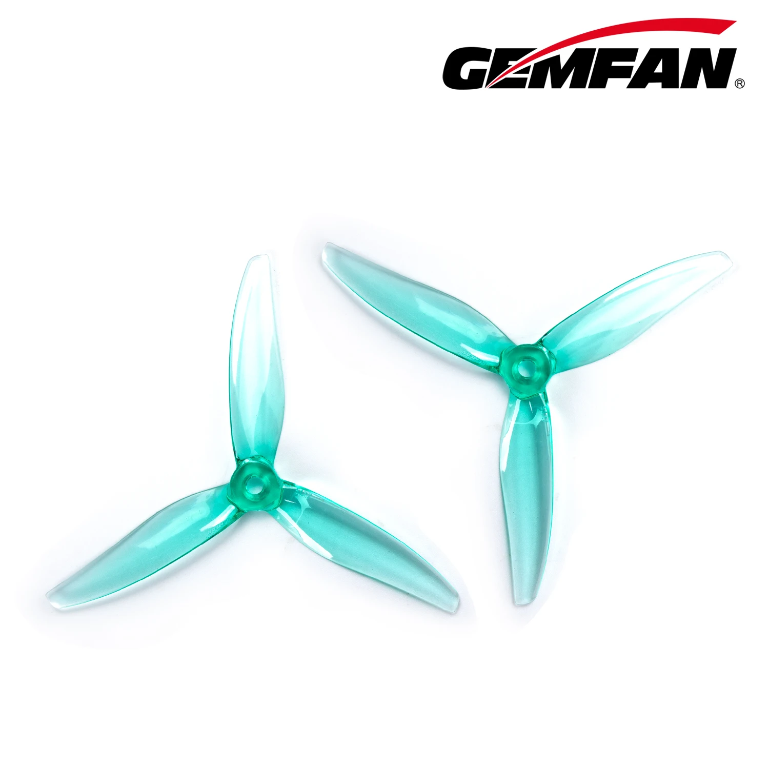Gemfan Hurricane 5127 3-blades Green PC propeller