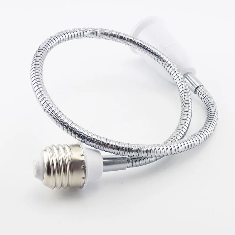 Гибкая светодиодная лампа E27 на цоколь удлинитель держатель лампы конвертер U26