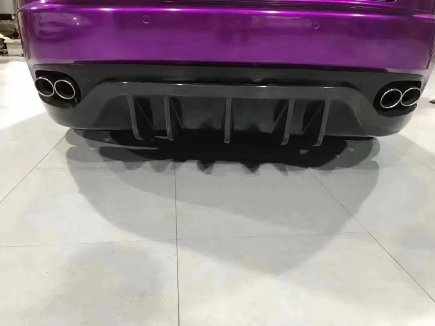 Для Maserati Gt Upgrade Dmc Style комплект из углеродного волокна для корпуса задний диффузор