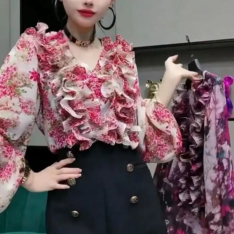 Рисунок 5 - Женская винтажная рубашка с принтом