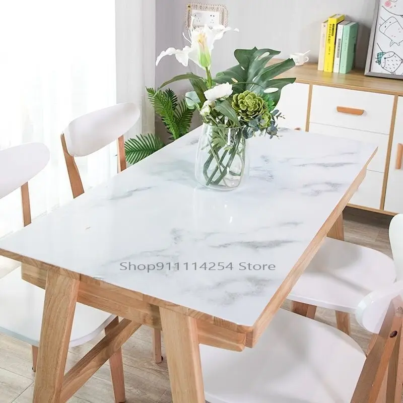 

Wallpaper thickening waterproof self-adhesive oil-proof wall stickers cabinet table furniture renovation kitchen PET wallpaper