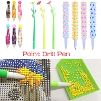 new point drill pen diy handmade diamond painting tool resin diamond point drill pen cross stitch embroidery nail art accessorie