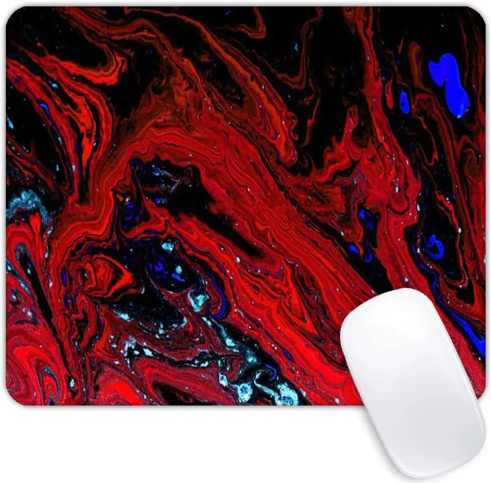 

Red Magma Marble Mouse pad Customized Mousepad Non-Slip Rubber Base Mouse Pads for Computers Laptop Office Desk Mouse pad
