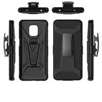 phone cases for xiaomi redmi note 10 pro max 9t 10x 4g 9a 9c 9s 8 mi note 10 cc9pro armor shockproof case with belt clip stand