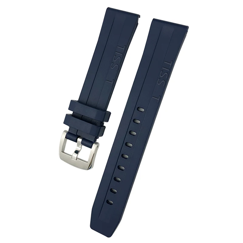 Ремешок силиконовый для часов Tissot T114417 мягкий водонепроницаемый спортивный