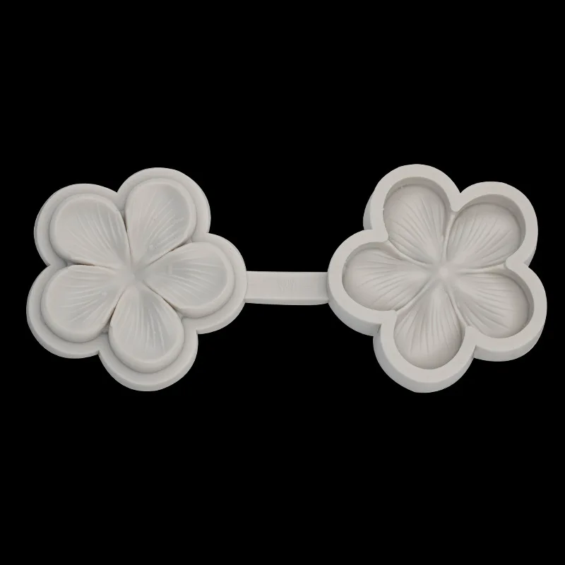 

Five-Petal Flower Silicone Mold Pressing Die Chocolate Fondant Cake Decoration Accessories Mould A789