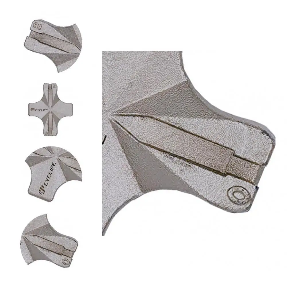 

Bicycle Spoke Wrench High-quality Impact Resistant Bike Spoke Tool Anti Deformation Easy to Carry Spoke Wrench