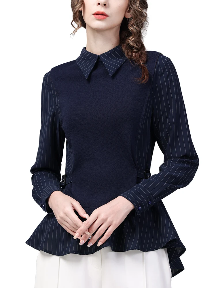 Высококачественный вязаный топ из двух предметов женская осенняя одежда новый