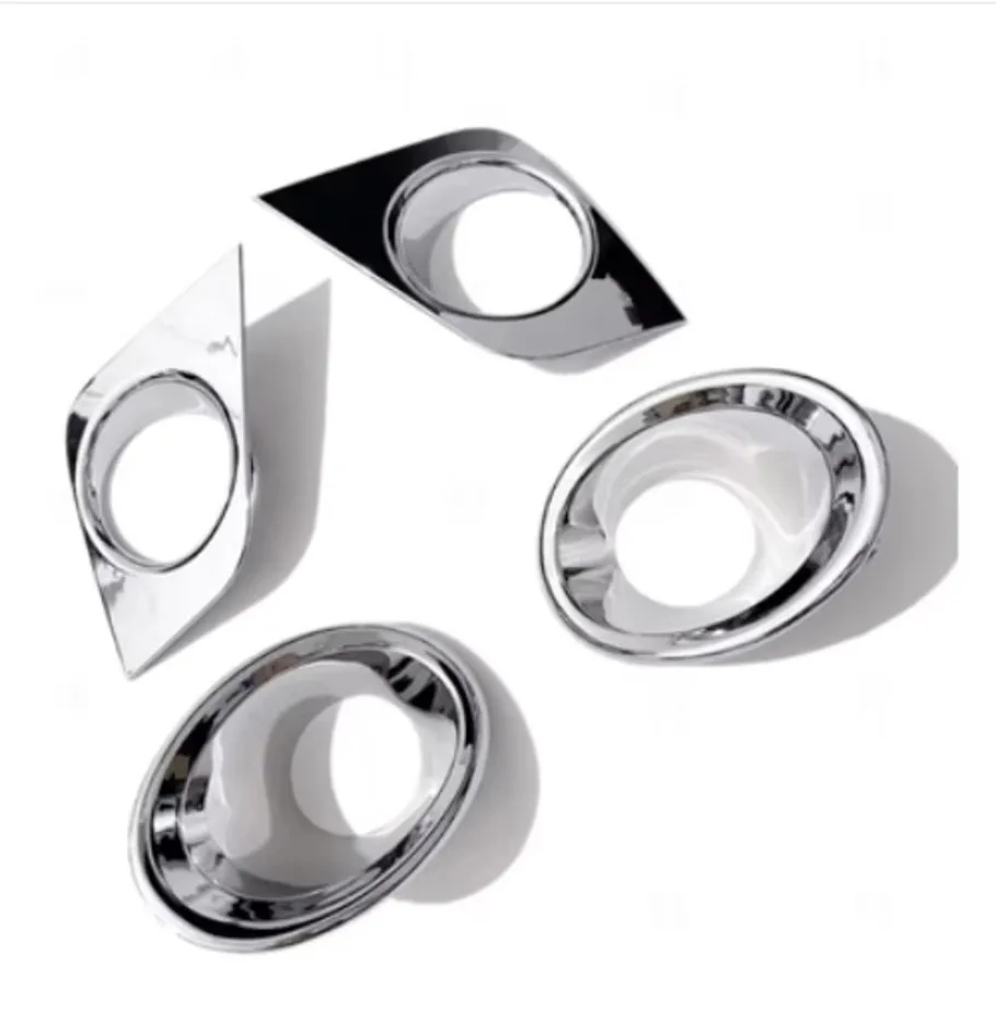 1 комплект накладка на переднюю противотуманную фару АБС-пластик хромированные