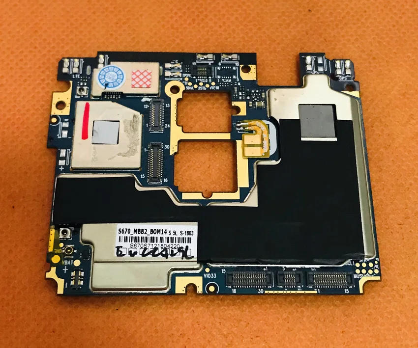 Оригинальная материнская плата 6 ГБ ОЗУ + 128 Гб ПЗУ материнская плата для Blackview BV9000 Pro Helio P25 Восьмиядерный 5,7 