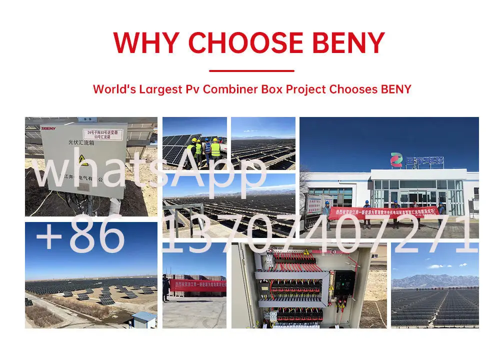 BENY солнечные струны из ПВХ объединительная коробка постоянного тока 4 IP66 горячая