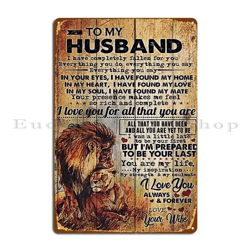 

Мой муж, металлический плакат, гаражные таблички, домашние плакаты, печатный оловянный плакат