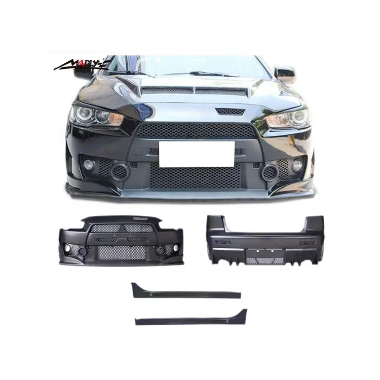 КОМПЛЕКТЫ КУЗОВОВ Madly Lancer EX для Mitsubishi передний бампер задний боковые юбки FQ400 из