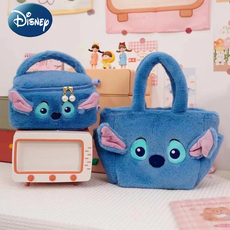 

Disney кавайная аниме серия Лило и Ститч Милая мультяшная плюшевая вышивка бенто Ланч-бокс маленькая фотография подарок девочке