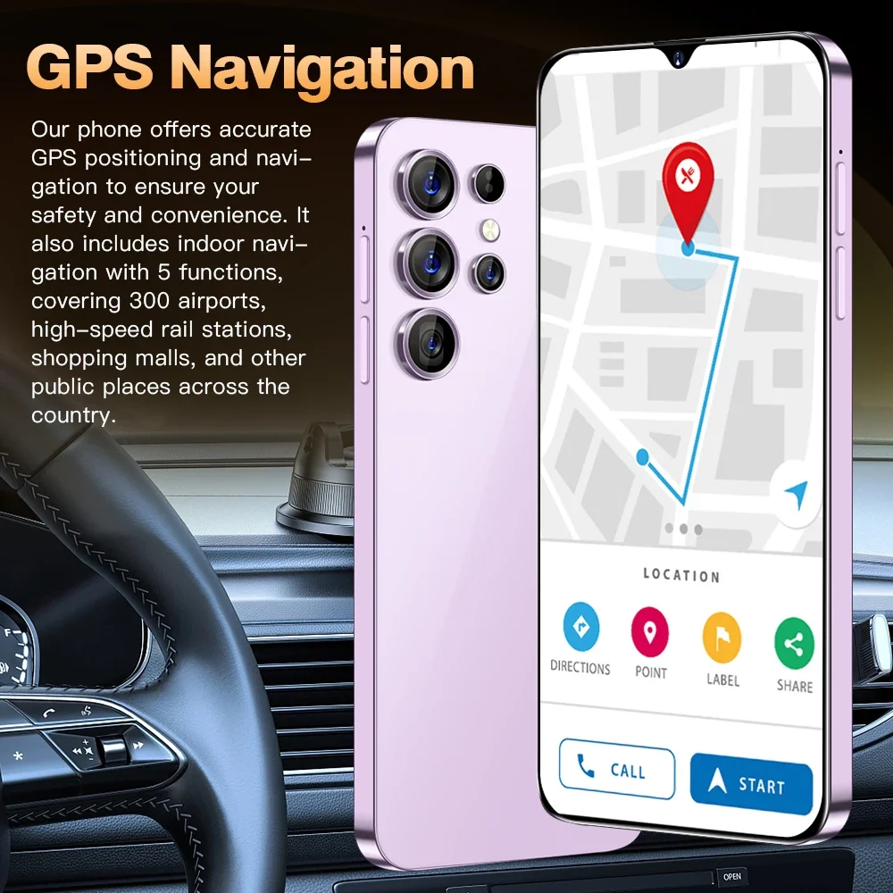 Оригинальный смартфон X7 Pro 7 3 дюйма глобальная версия 16 ГБ + 1 ТБ Snapdragon 8 gen3 Android14 50 108