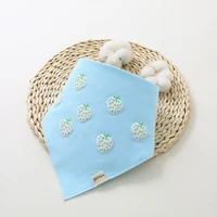 bandana cotton baby triangle bibs absorb newborn burp cloth cute saliva towel scarf