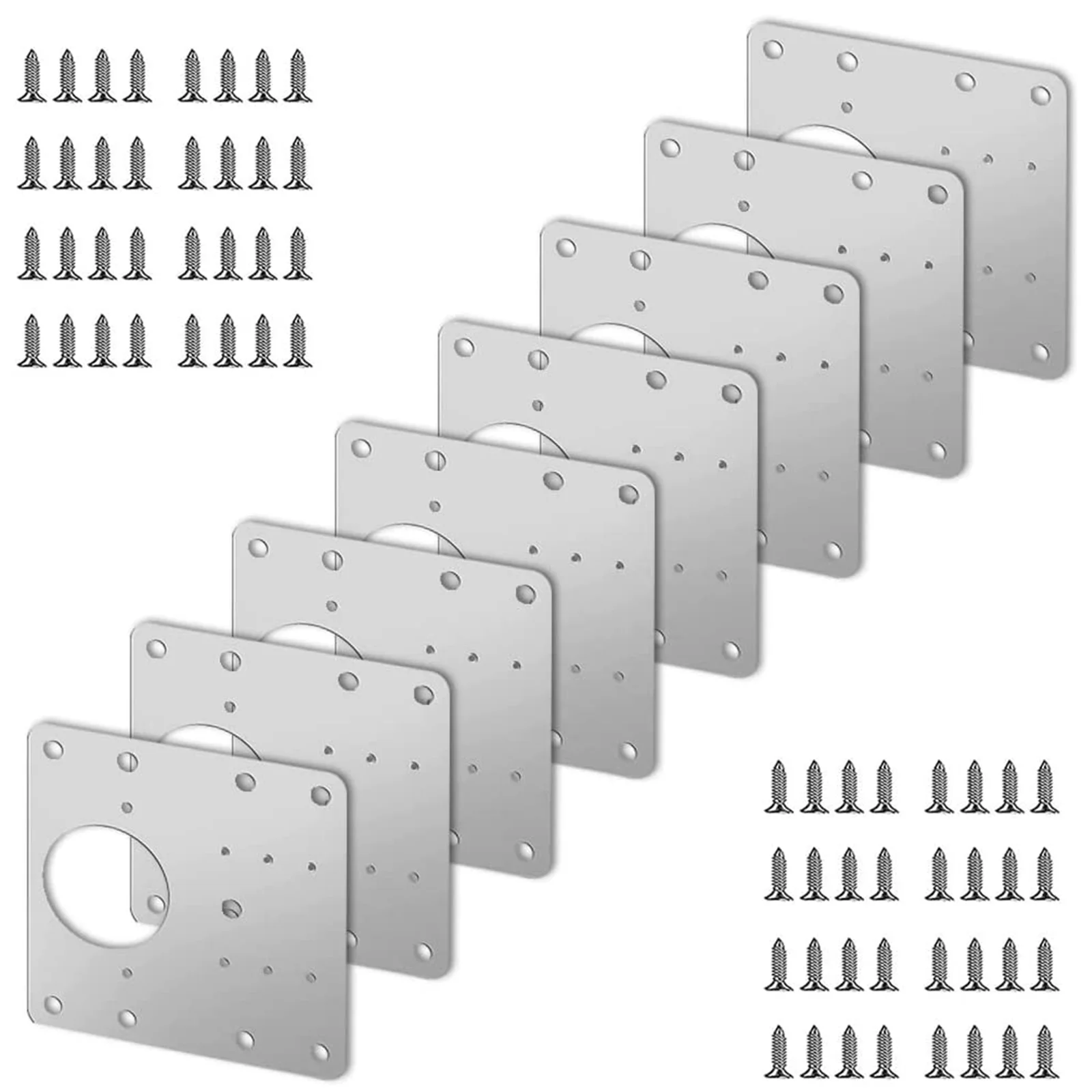 

Kitchen Cupboard Door Hinge Repair Plate Cabinet Hinge Repair Kit Side Panels Mount Plates Drawer Window Furniture Accessories