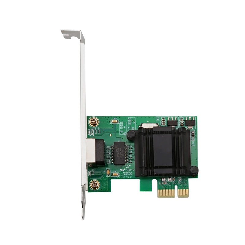 Фото Гигабитная сетевая карта PCIE для настольных игр Карта PCIE Fast Ethernet Intel 82574, игровой адаптер RJ-45, сетевой адаптер №4