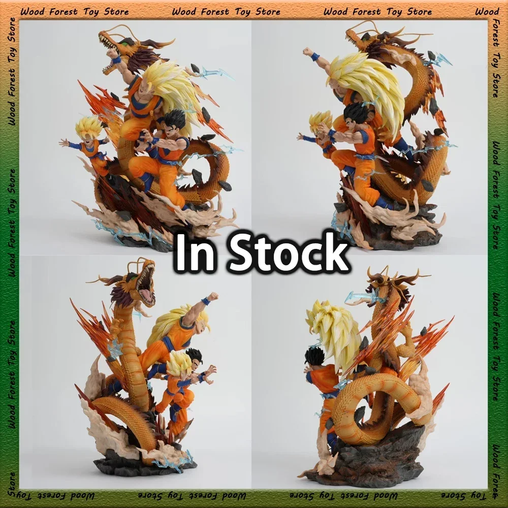 Dragon Ball Z Fist Фигурка Сон Гоку Аниме Готен Гохан ПВХ Модель Статуя Детские Игрушки