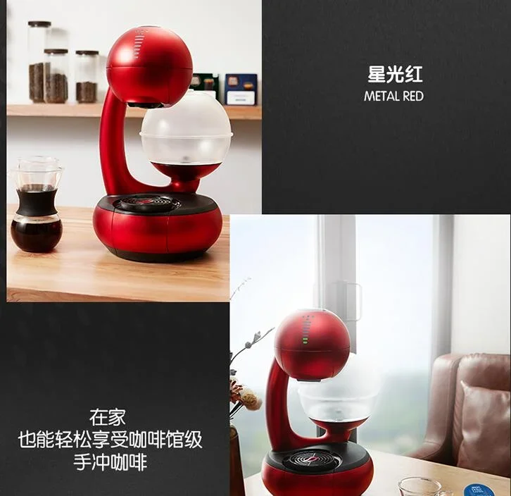 Фото Кофемашина Dolce Gusto для дома, полностью автоматическая, с капучинатором, капсульная, с режимами капельного заваривания и ручного приготовления, модель Esperta Re №5