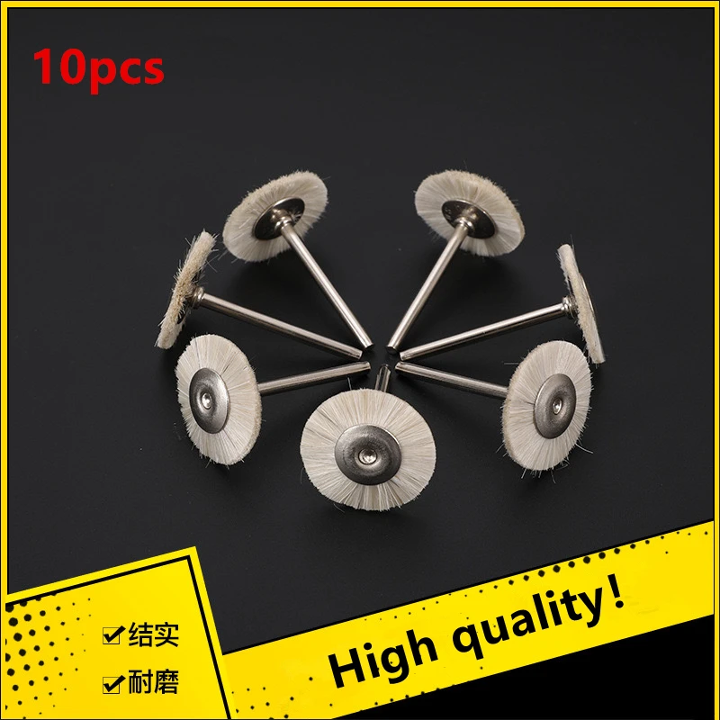 10 шт./набор вращающаяся щётка из козьей шерсти 2 35 мм