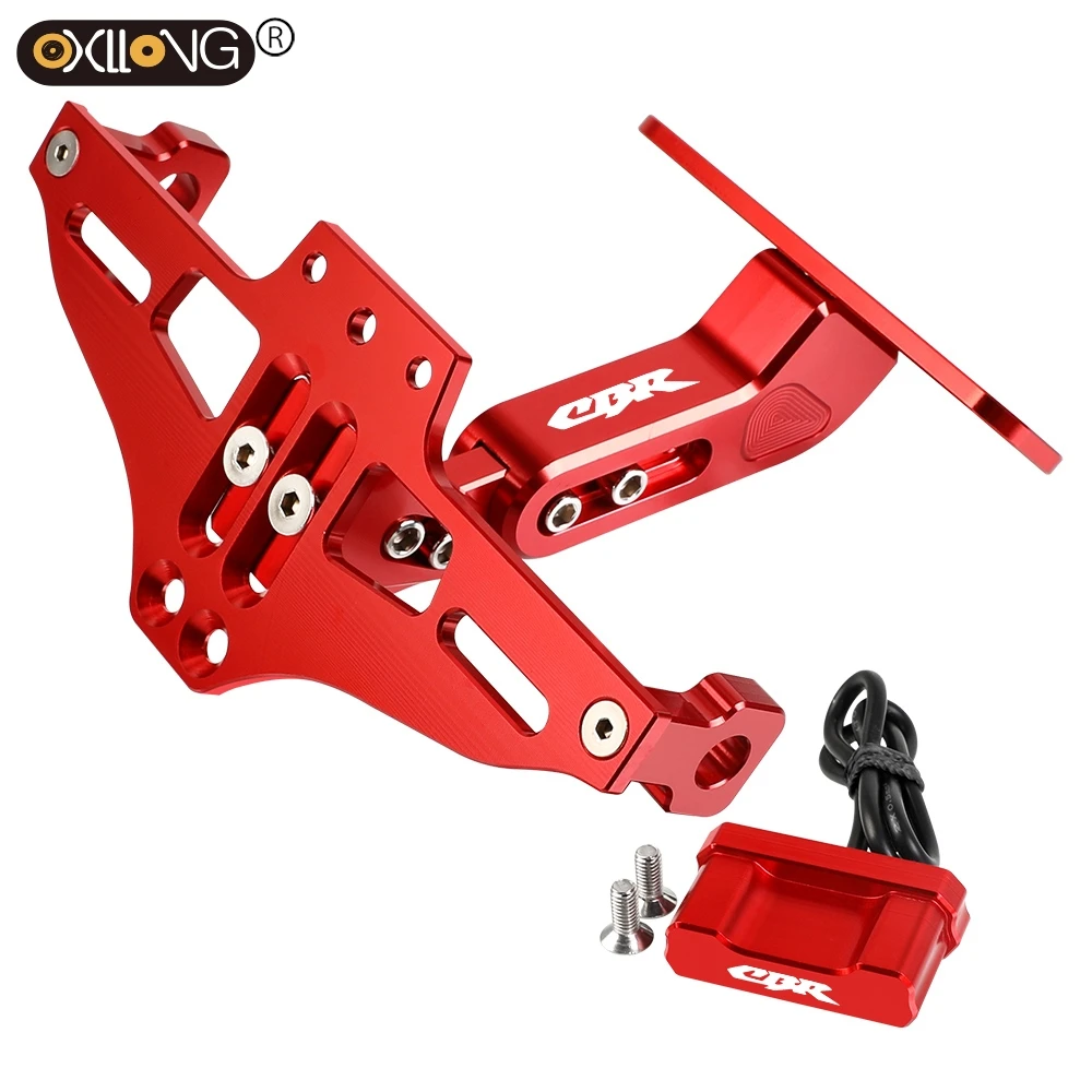 Держатель номерного знака мотоцикла светодиодные указатели поворота для Honda CBR