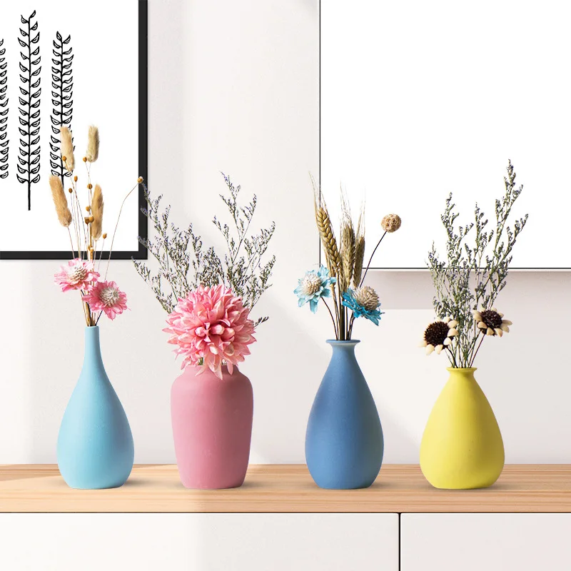 

Modern Flower Vase Home Flower Arrangement Living Room Origami Plastic Nordic Style Home Decoration Ornament Home Decor Hot Sale