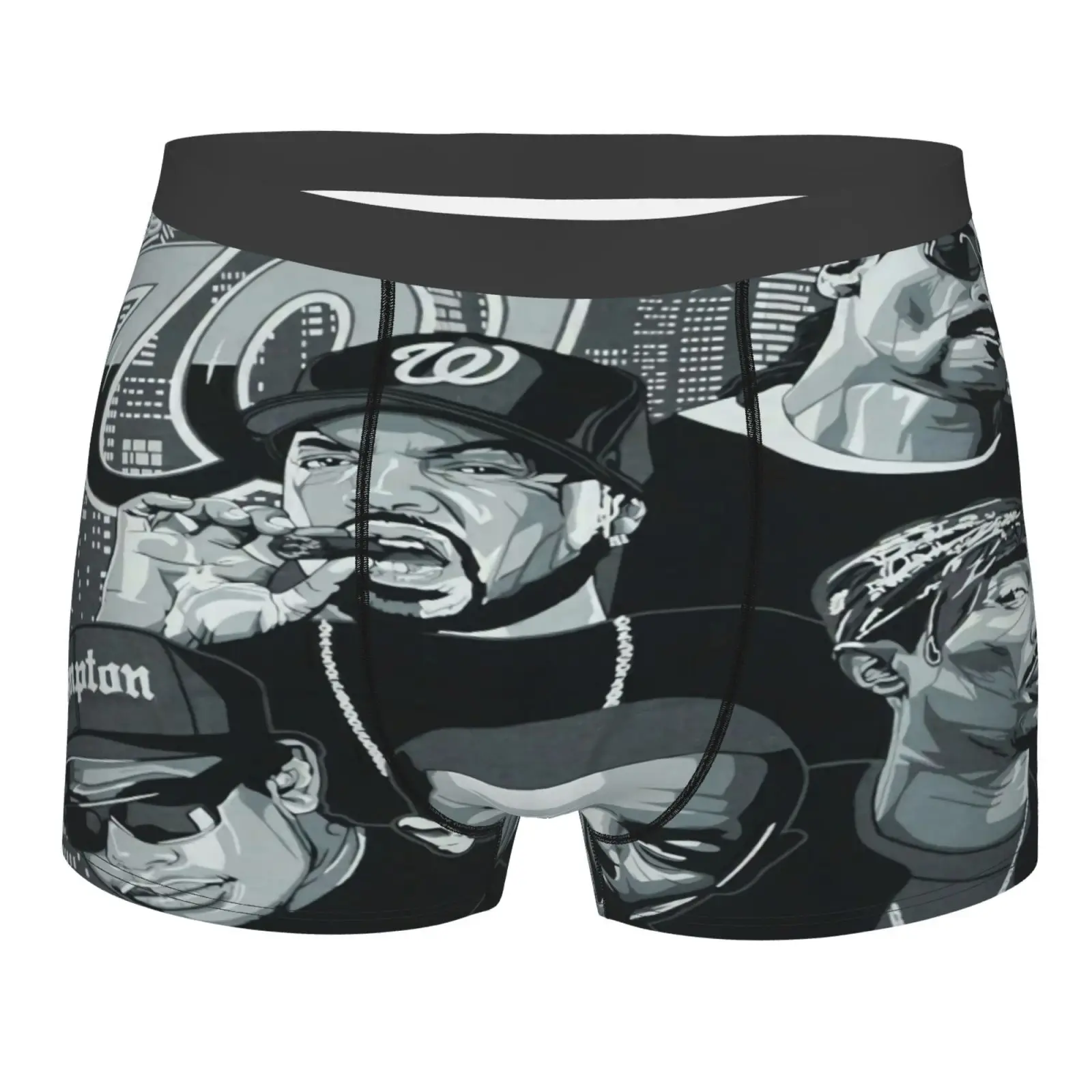 

Трусы-боксеры мужские из полиэстера, 2 шт./партия