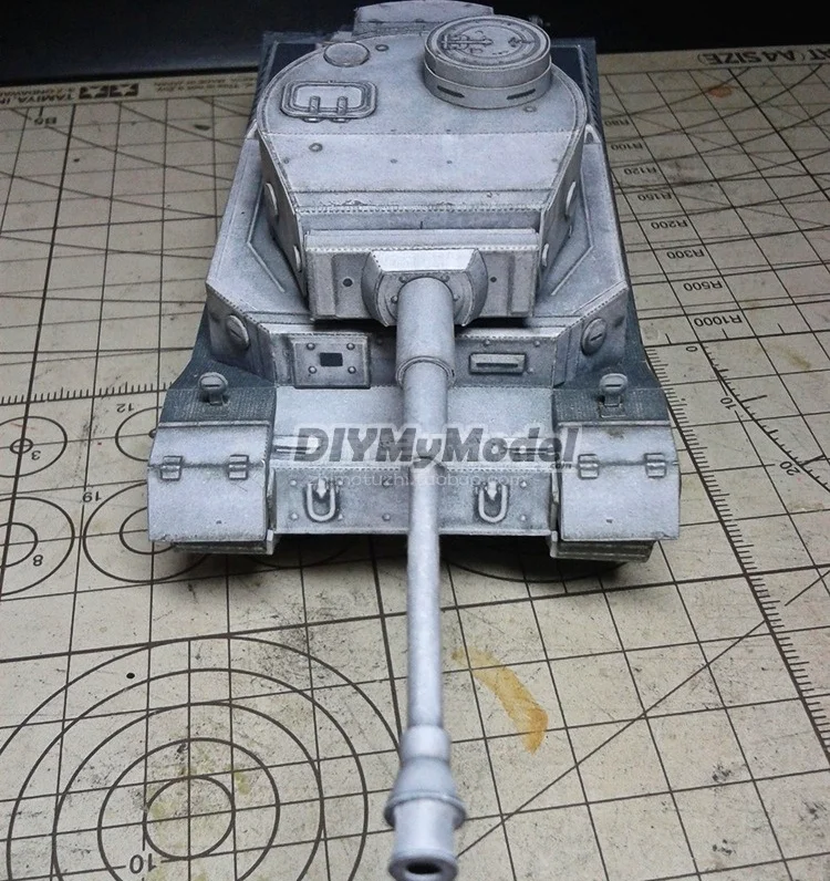 

DIYMyModel German Tiger P tank 1:35 Porsche tiger vk4501 DIY Handcraft Paper Model KIT Handmade Toy Puzzles Gift Movie props