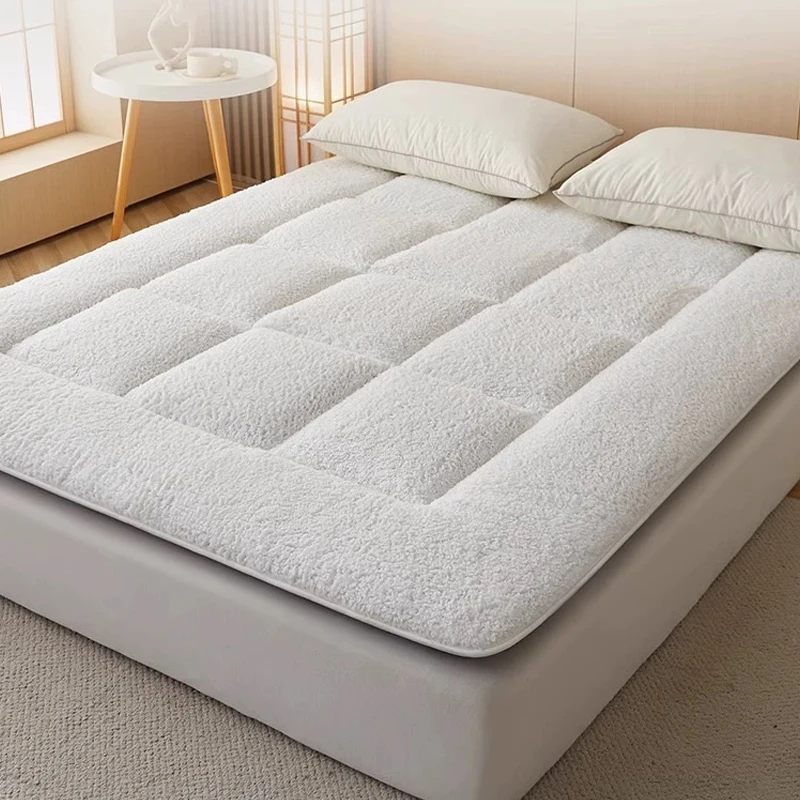 Зимний овечьей кашемировый Стандартный напольный матрас домашний толстый