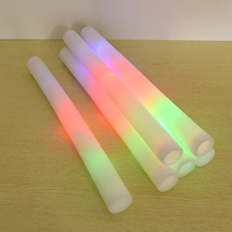 5Pcs Colorful LED Glow Sticks Concert Bar Party Glitter Stage Performance Neon Light Luminous Atmosphere Prop |