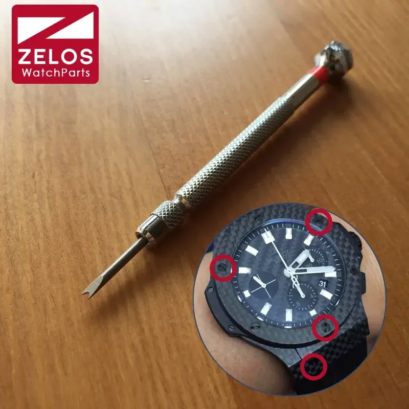 Фото Отвертка H 2,0 мм для корпуса часов Hublot, безель, винт, открывалка, сменный ремешок для часов, инструмент №1